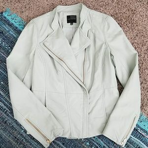 The Limited leather moto jacket